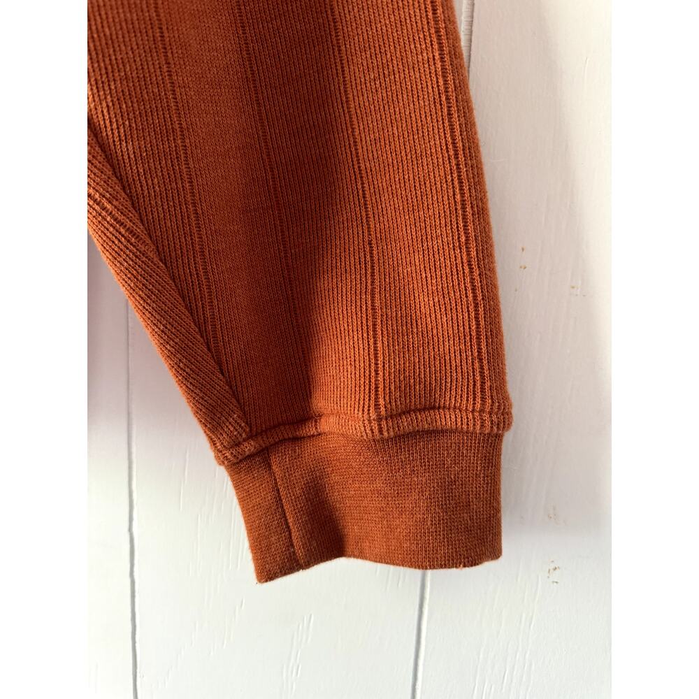 Columbia Sportswear Company Men's Burnt Orange Pullover Ribbed Sweater, Size L - Picture 7 of 8